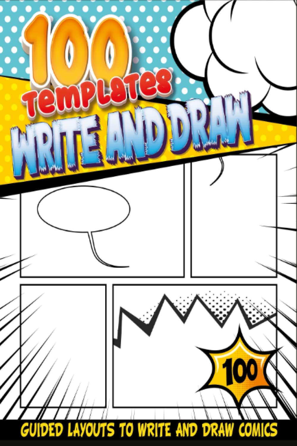 Making Comics For Kids 6-9: Car Trip Activities Kids To Get To Journaling Moments And Family Stories In A Blank Comic Book Template | Small Drawing Pads For Kids Travel