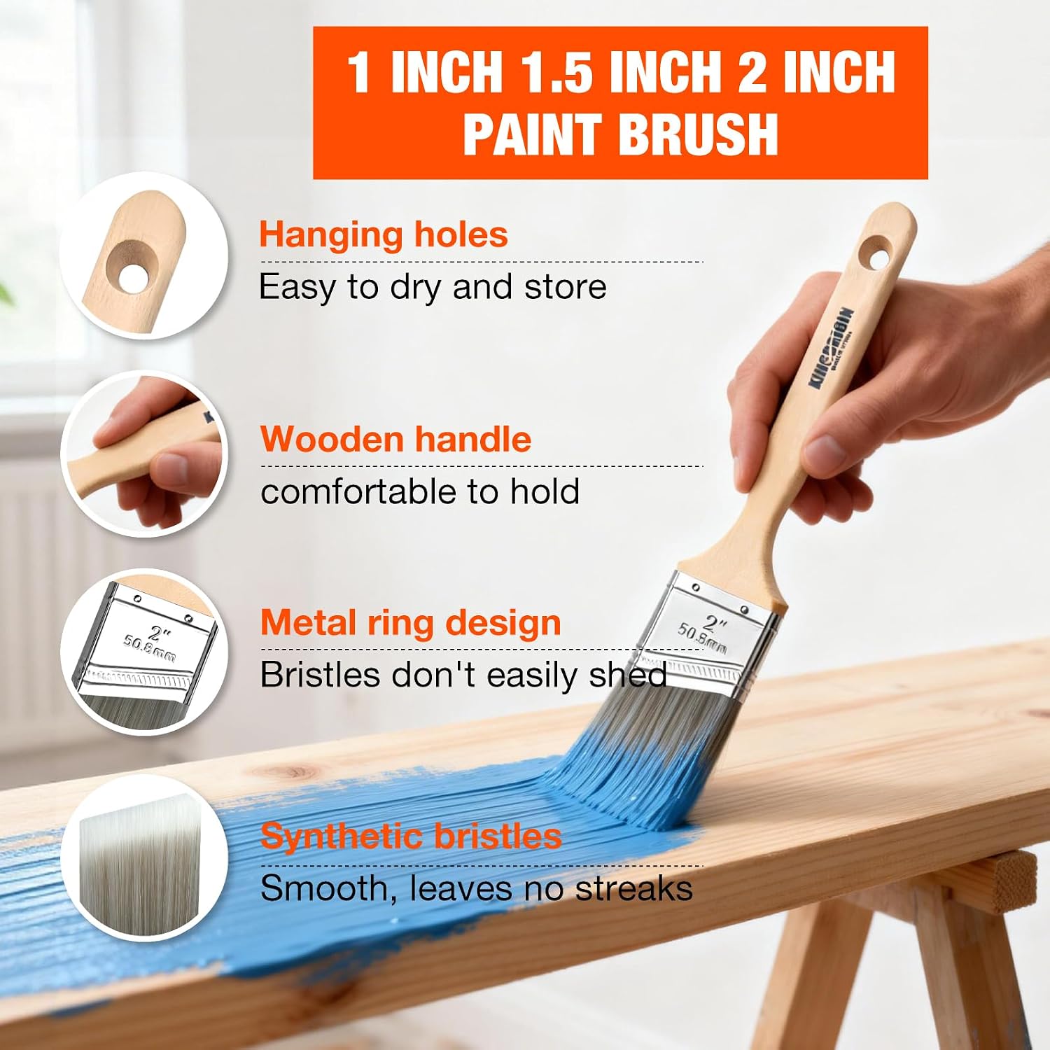 Paint Tray Set, 12 Pack Paint Tray with Liner, Paint Brush for Wall, Paint Roller Covers Liners with Wire Roller Frame for Home Improve Painting Walls, Ceilings, Trim, Siding