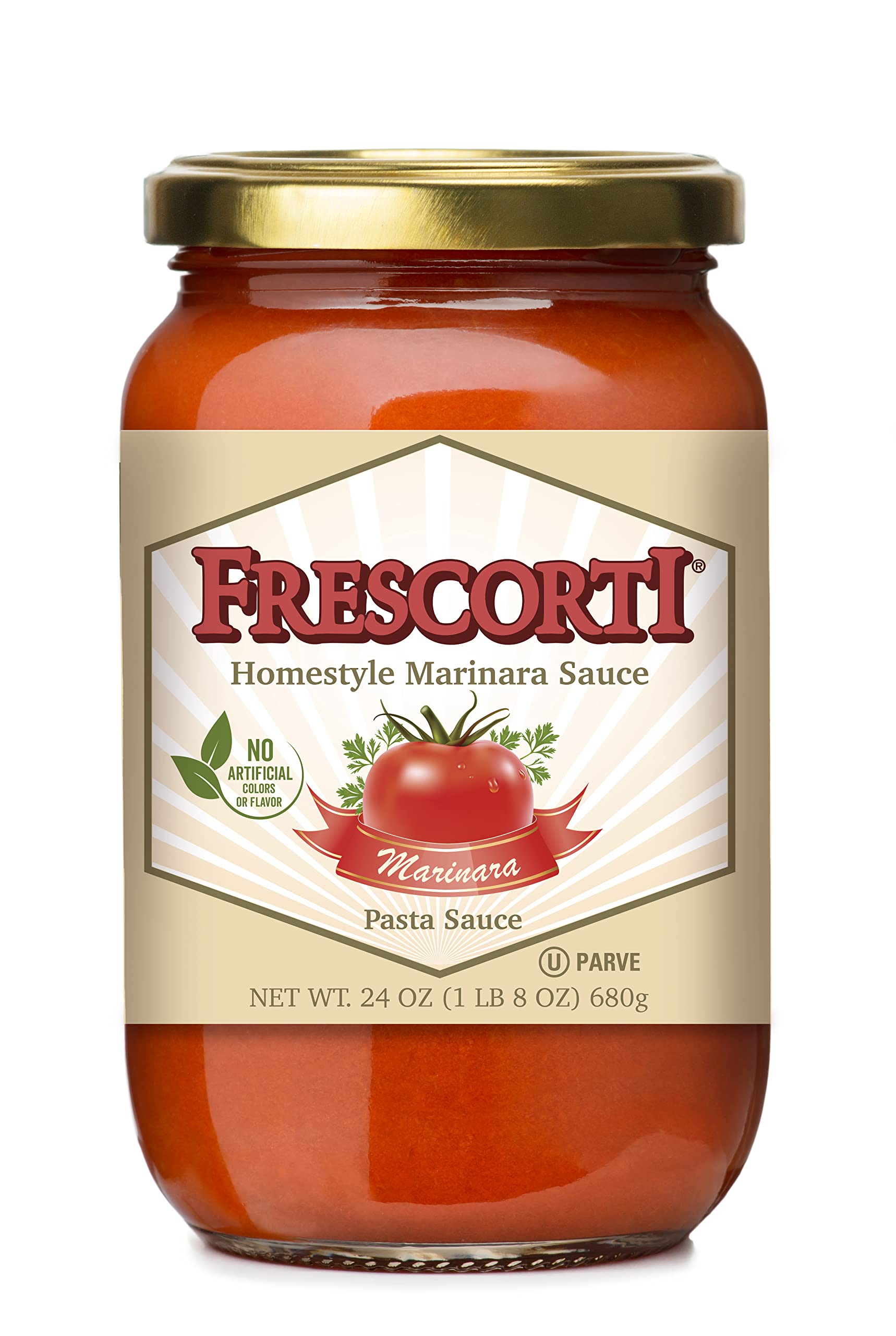 Frescorti Marinara Pasta Sauce, No Artificial Flavor, 24 Ounces (Pack Of 12)