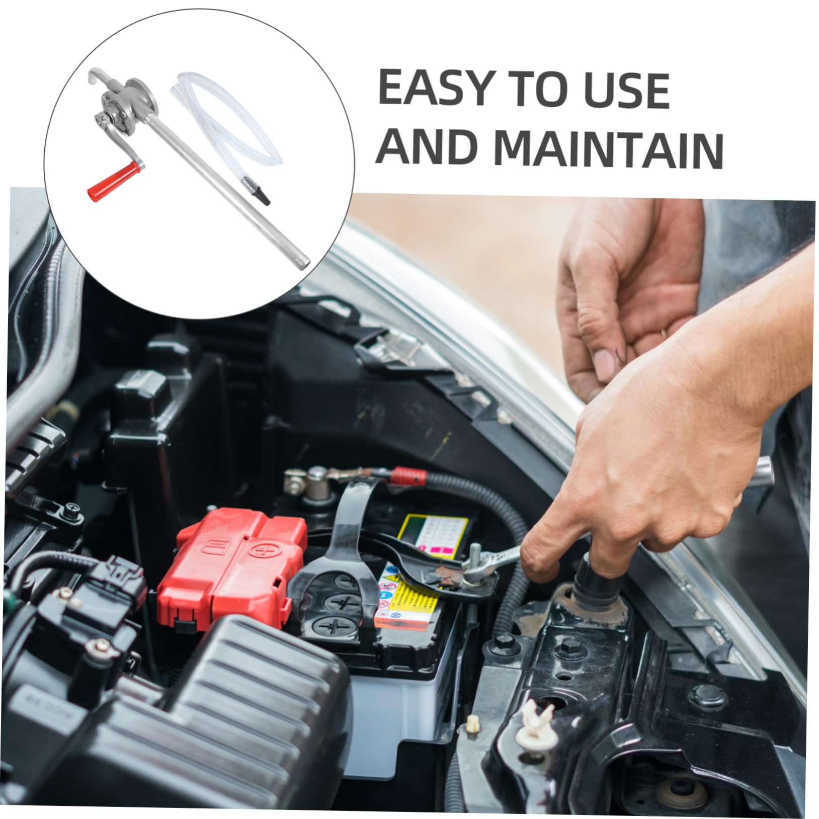 Pompe à Huile Automobile Manuelle Extracteur De Liquide Léger Et Portable Pour Vidange Huile Et Carburant Facile à Utiliser Pour Véhicules