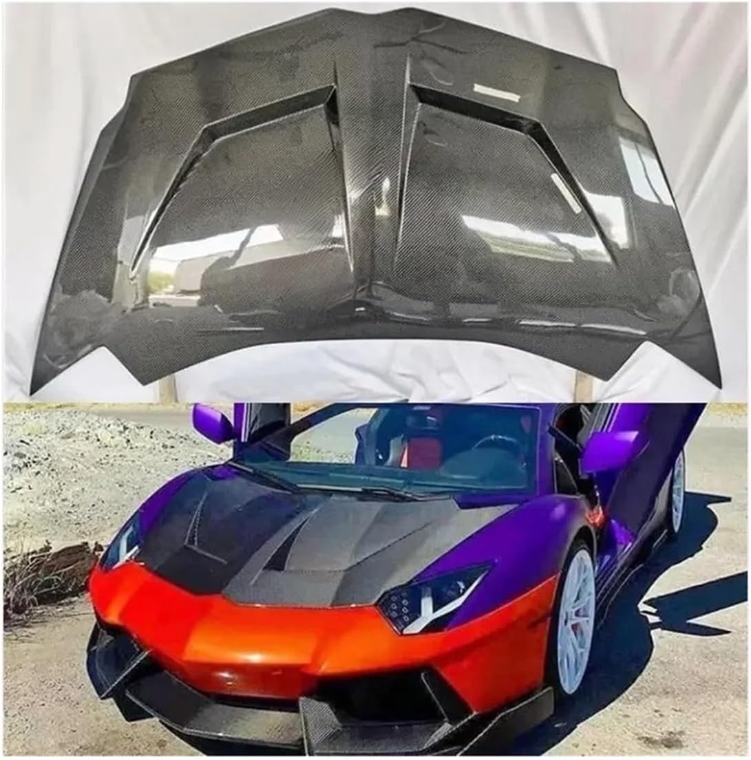 ランボルギーニ ウラカン LP610 LP580 2014-2020 カーボンファイバー フロントバンパー エンジンフード ボンネッ
