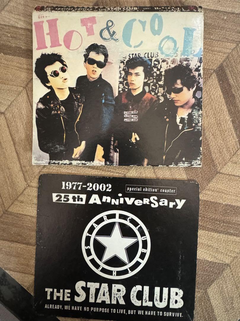 Amazon.co.jp: STAR CLUB ライブ盤 Hot&Cool 25周年限定2枚組 : おもちゃ
