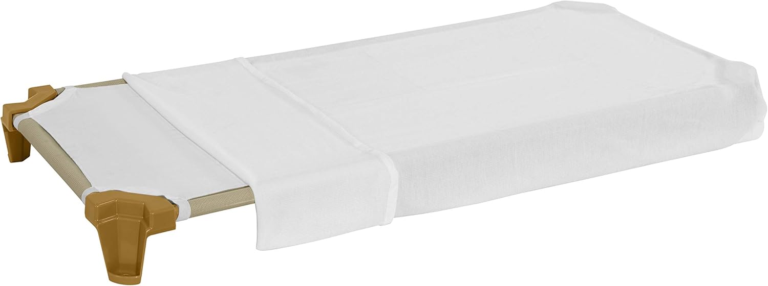 Wood Designs Stackable Daycare Cots for Kids, 52", Tan, Ready-to-Assemble Nap Cots for Sleeping - Preschool, Daycare, Kindergarten, 87800TN [Set of 6]