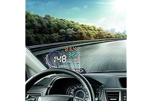 Ownzon 5.5'' HUD Head Display: Enhancing Your Driving Experience with Real-Time Vehicle Data!