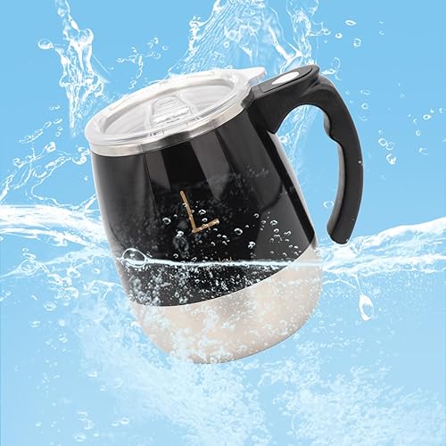 Miniatura 5 de Taza autoagitación recargable  Taza magnética eléctrica de acero inoxidable de mezcla automática para oficinacocinaviajeshogarcafétéchocolate