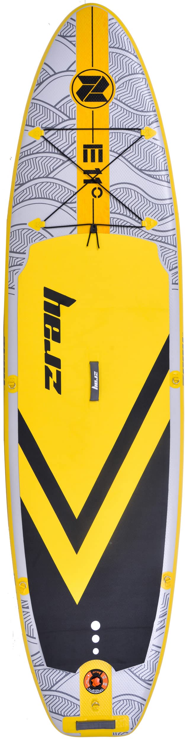 ZRAY - PB-ZE11B-K - Pack Kayak : siège + pagaie Double - Zray Sup Evasion 11' - Sup Paddle Gonflable - Dropstitch - Charge Max 120kg - Volume 246 l - Dimensions 330 x 81 x 13 cm