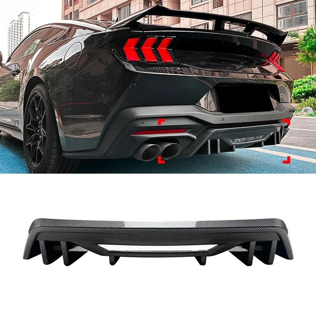 Uniwersalny spoiler Do Mustang MK7 2025 | Kits2024 Tylny Spojler aerodynamiczny do motocykla