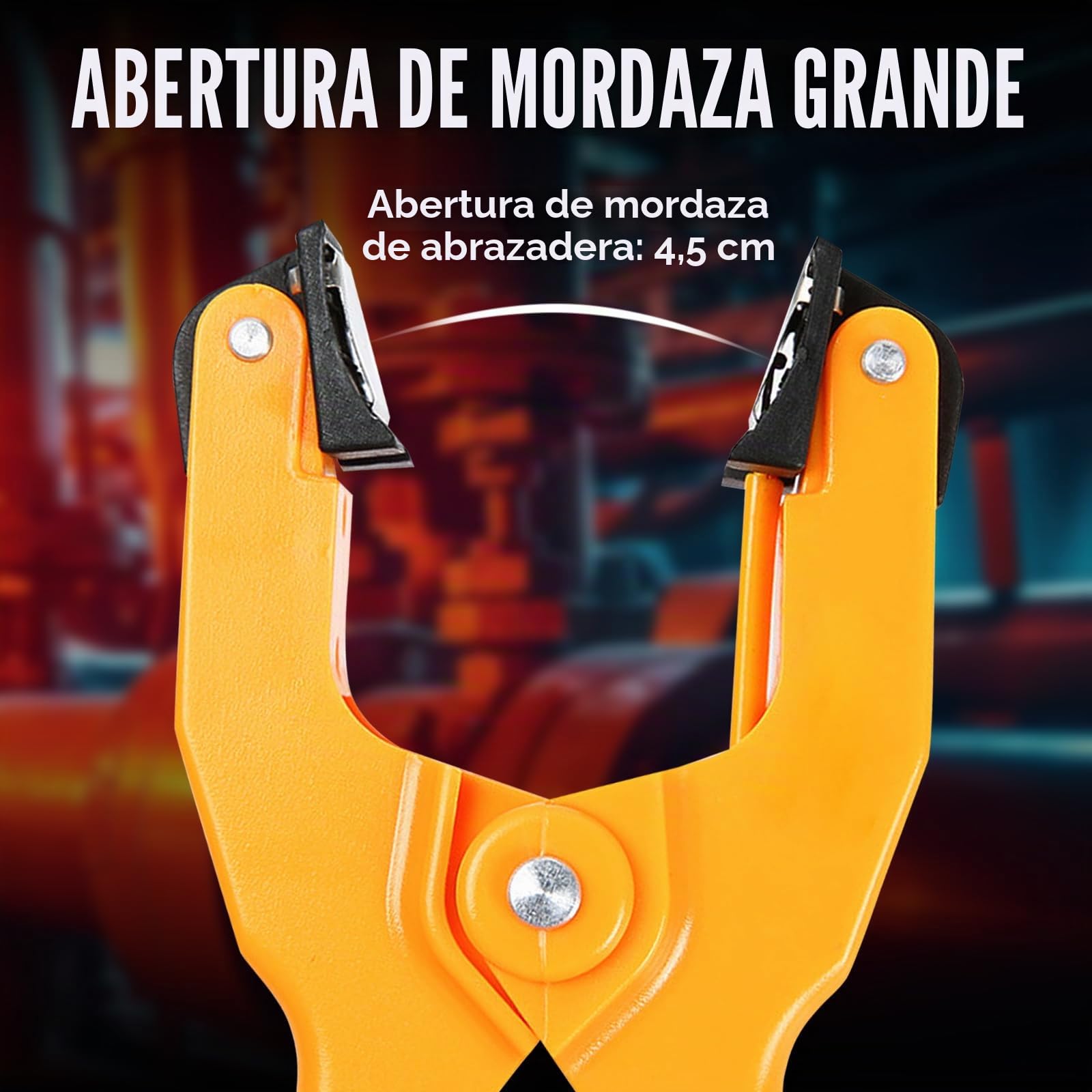 Abrazadera de temperatura HVAC K-Type Termómetro de plomo Sonda de tubo Abrazadera multímetro Sensor de campo Pinza de fontanería