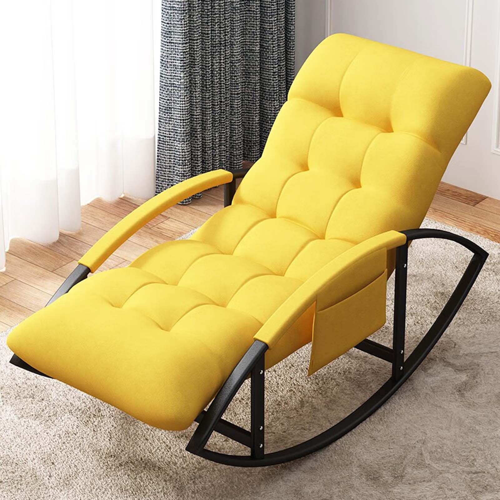 Fauteuil à bascule inclinable pour votre coin lecture de chambre