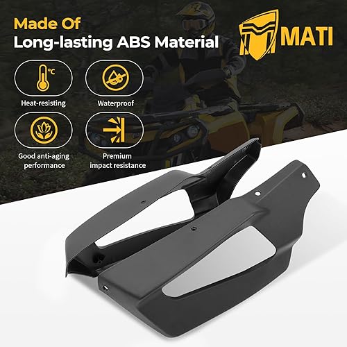 Miniatura 6 de M MATI Guardabarros trasero izquierdo y derecho protector contra salpicaduras para Honda Rancher 350 Rancher 400 2004-2007 80250-HN7-000ZA