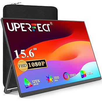 UPERFECT 15.6インチポータブルモニター Amazon.co.jp: UPERFECTモバイルモニター 大容量バッテリー内蔵
