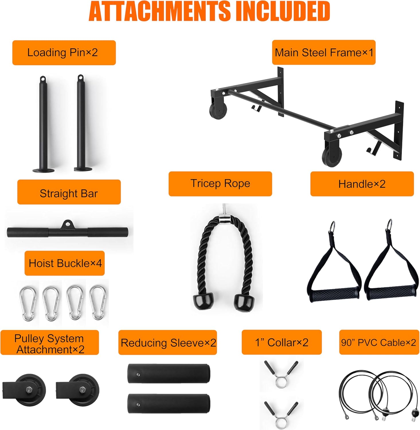 Pull Up Bar Wall Mounted, Heavy Duty 650 lbs Capacity Chin Up Bar, 48" Multi-Grip Strength Training Pull-up Bars, for Home Gym Garage/Backyard Total Body Workout, Ease Of Use Mounting