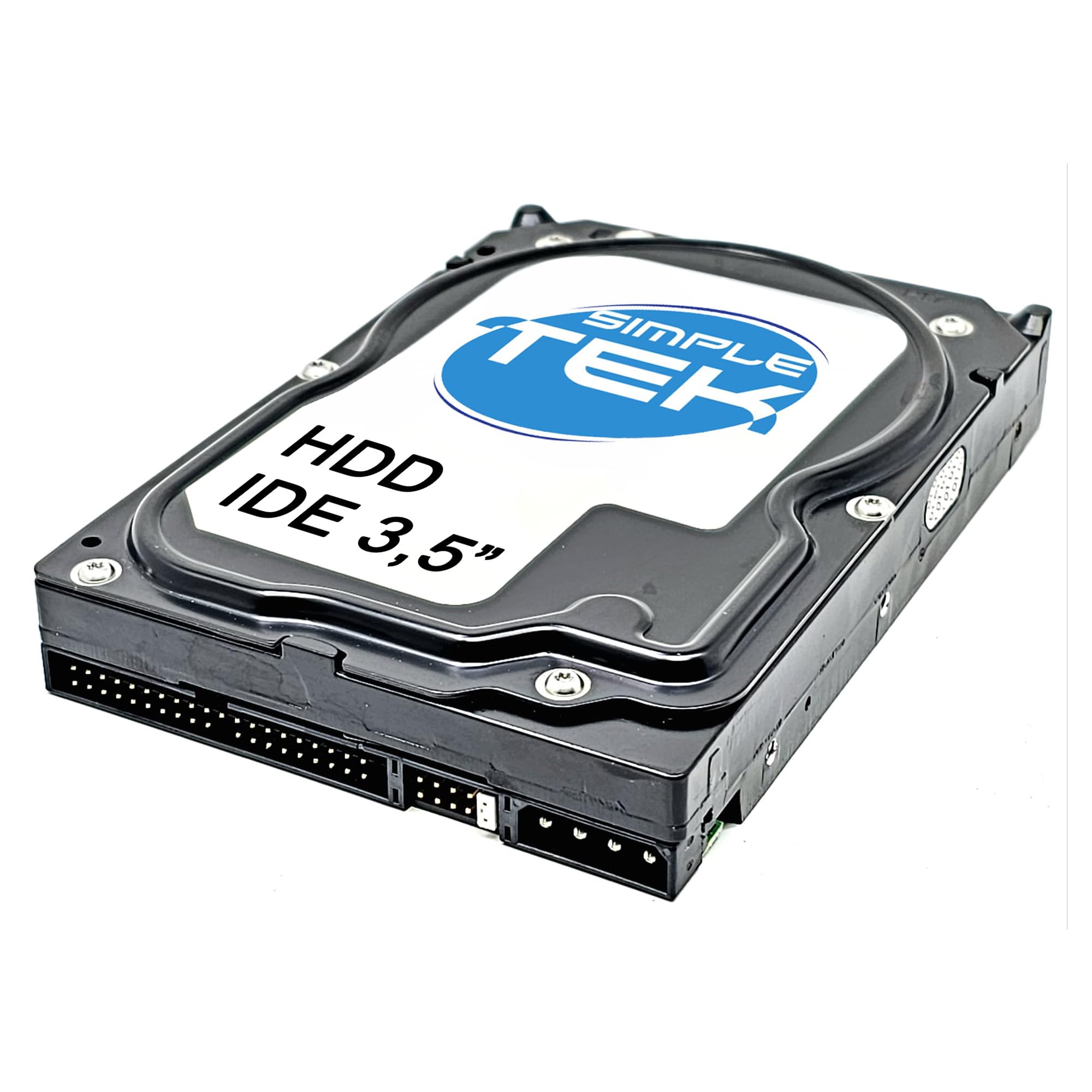 SIMPLETEK - HDD Interno 3.5 IDE 80GB 7200RPM Ultra ATA PC (Ricondizionato) | Disco rigido meccanico interno da 3.5 pollici IDE PATA 80GB a 7200 RPM con interfaccia Ultra ATA per PC desktop e legacy