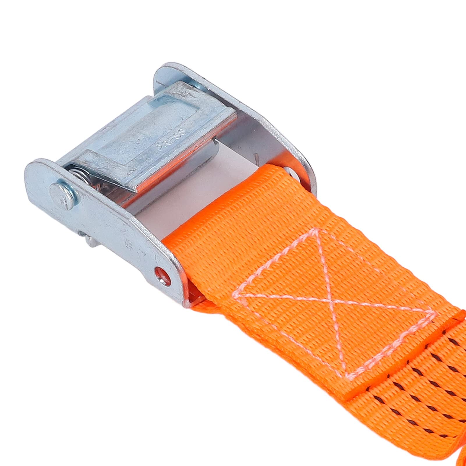 Cinghie di Ancoraggio Regolabili da 4 Pollici e 50 Mm per Moto, Rimorchio e Camion – Ancoraggio Resistente con Fibbia a Camma a Sgancio Rapido
