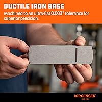 Vista 4 de JORGENSEN Cepillo de madera NO.60-1/2 de 6-1/4 pulgadas, cepillo manual para carpintería, cepillo de bloque de ángulo bajo, cepillo manual pequeño