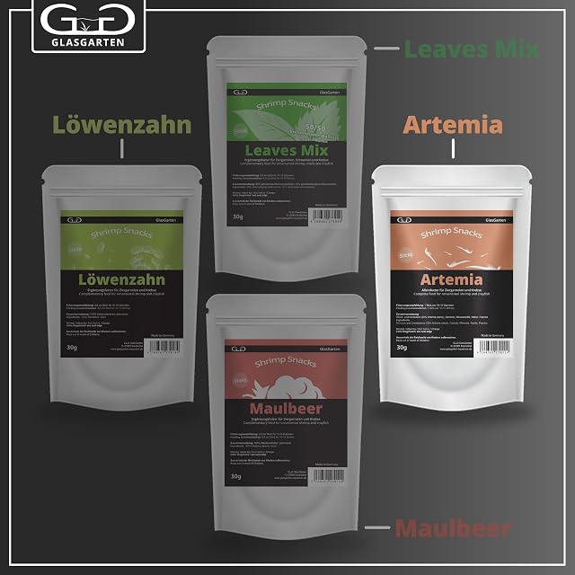 Foto 7 de 7 de GlasGarten Shrimp Snacks Artemia - 30g