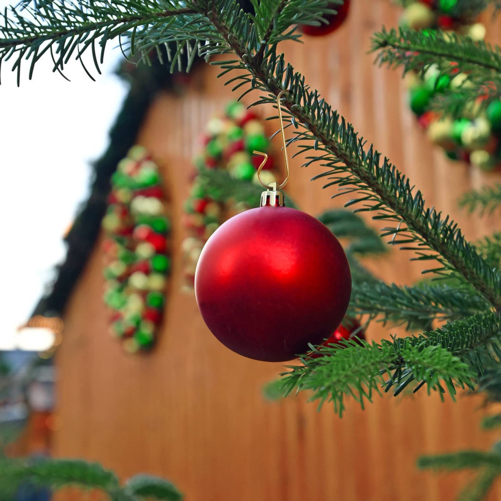60 pezzi ganci per palline di Natale, ganci per alberi di Natale, ganci