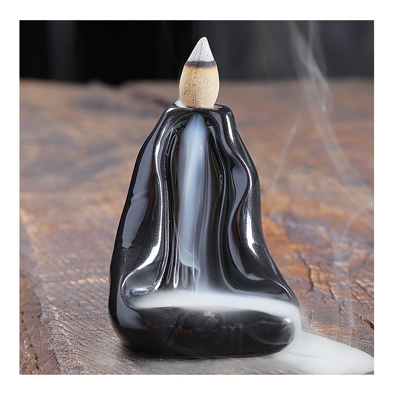 Amazon｜逆流香炉 倒流香 流川香 セラミック 線香ホルダー 香炉