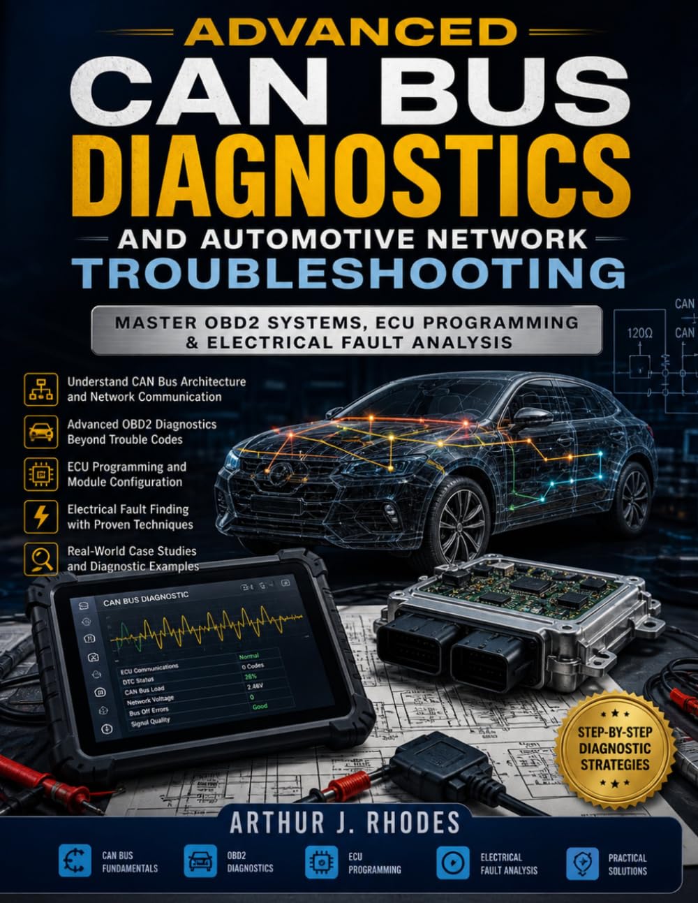 Advanced CAN Bus Diagnostics and Automotive Network Troubleshooting: Master OBD2 Systems, ECU Programming & Electrical Fault Analysis (Modern Automotive Technology Diagnostics Mastery Series)
