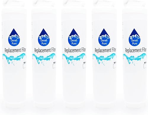 Miniatura 2 de Paquete de 5 filtros de agua de repuesto para refrigerador Bosch RWF1110, compatible con el cartucho de filtro de agua Bosch RWF1110