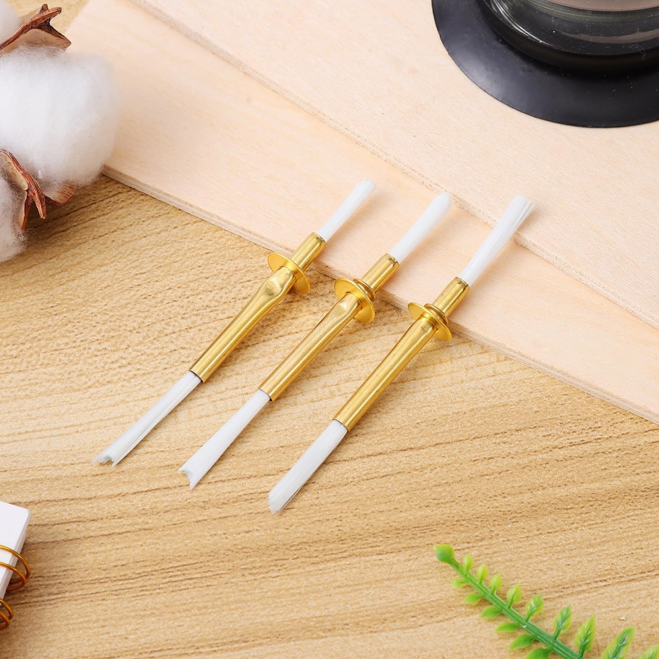 STOBOK 4sets Candle Lamp Wick Oil Lamp Lantern Kerosene Wicks Floating Oil Wicks Kerosene Burner Wick Kerosene Lamp Wicks Bulk Oil Light Wicks Lamp Accessory Cuttable Wick Fiber 10pcs*4