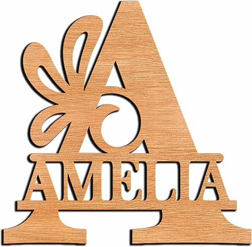 Miniatura 1 de Letrero de madera con nombre personalizado de 6 a 50 pulgadas, letrero de nombre de letra dividida, baby shower, letrero de nombre para niño o niña,