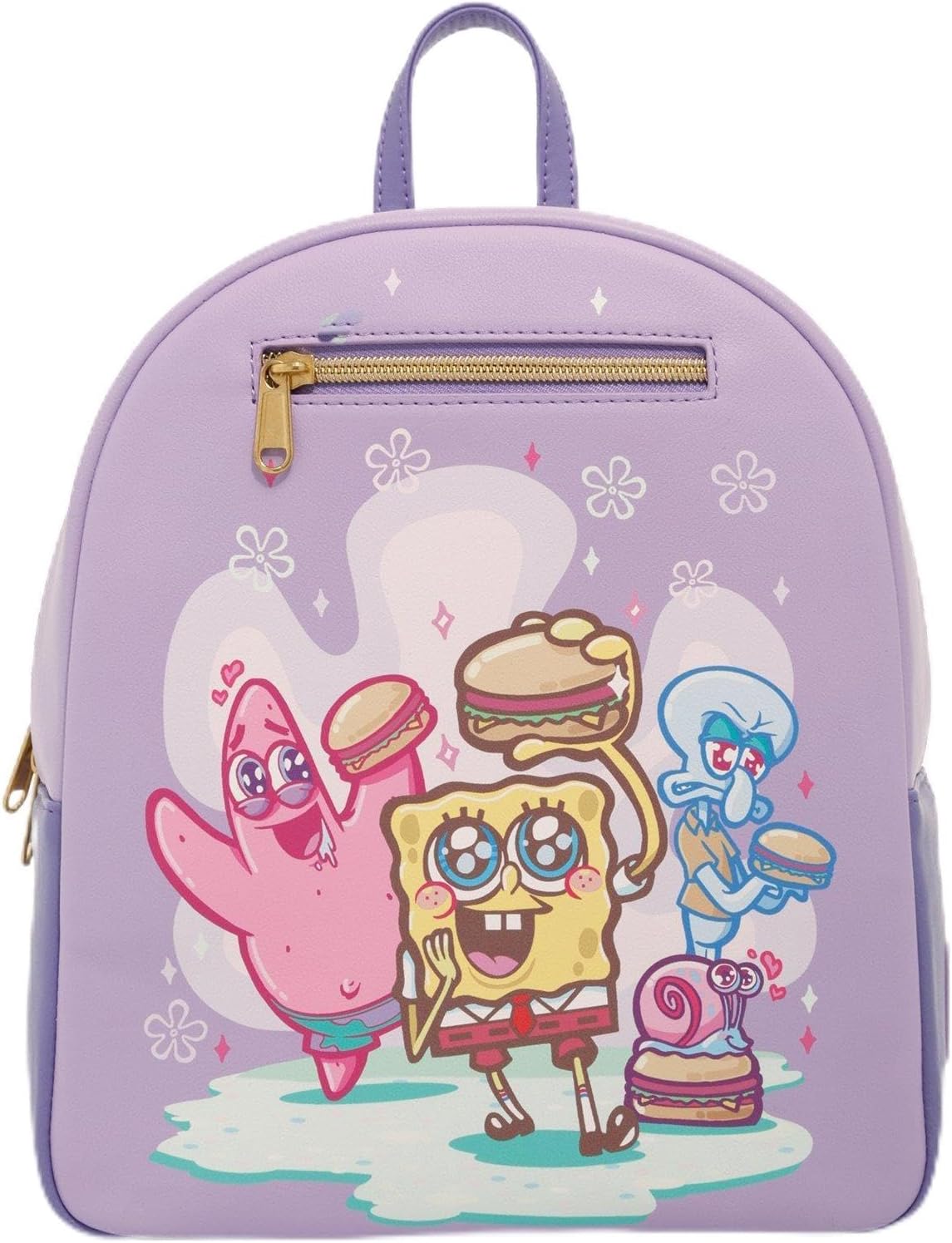 Loungefly SpongeBob SquarePants 25th Anniversary Lavender Mini Backpack PURPLE NONE