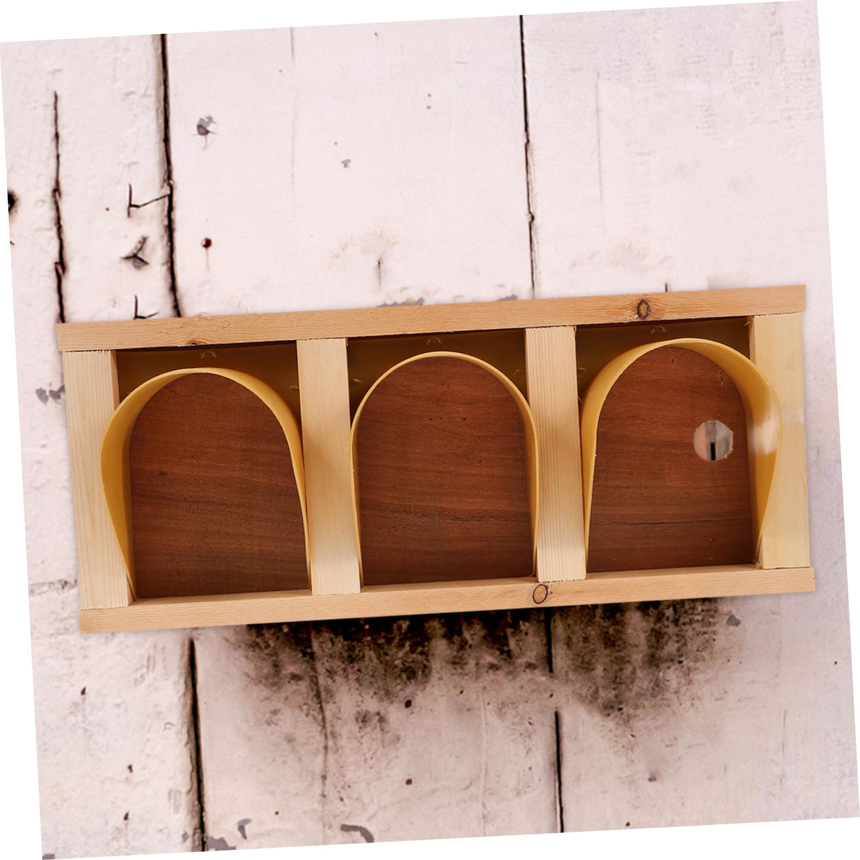 Didiseaon Puerta de Jaula para Estilo Europeo de Madera con Diseño de Puertas para Múltiple Instalación Rápida Herramientas para Palomares y Voladeras
