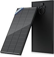200W N-Type Solar Panel 18BB, 25% Efficiency Monocrystalline PV Module for RV, Rooftop, Off-Grid, Marine & Home Solar Systems