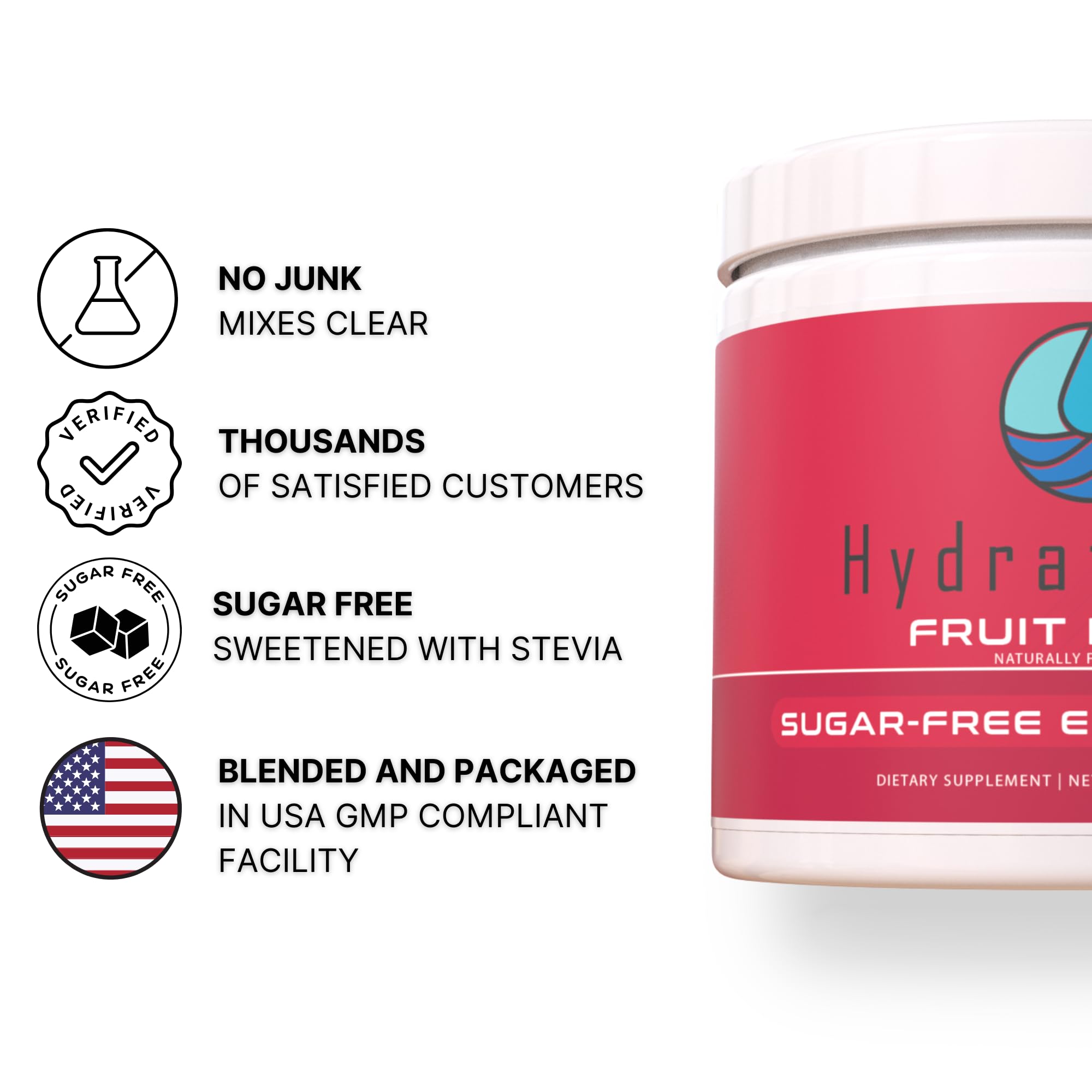 Clinical-Grade Electrolyte Powder | 45 Servings | HSA FSA | 1000mg Sodium Formula | High Sodium Hydration Support | Sugar-Free (Fruit Punch) — Amazon image 4