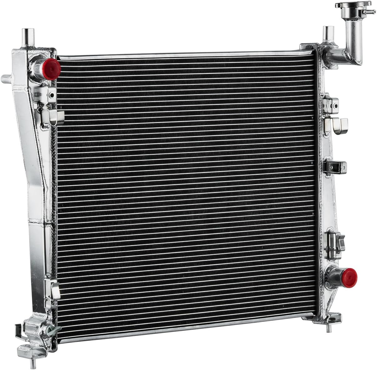 4 Row Core Aluminum Radiator Replacement for 2011 2012 2013 2014 2015 2016 2017 2018 2019 2020 2021 Dodge Durango/Grand Cherokee 3.0L 3.6L V6 5.7L V8 All Aluminum Radiador Radiador