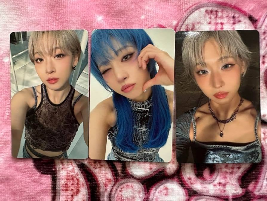 Amazon.co.jp: HANA︎JISOOジスBluejeansトレカABC3枚コンプ匿名配送