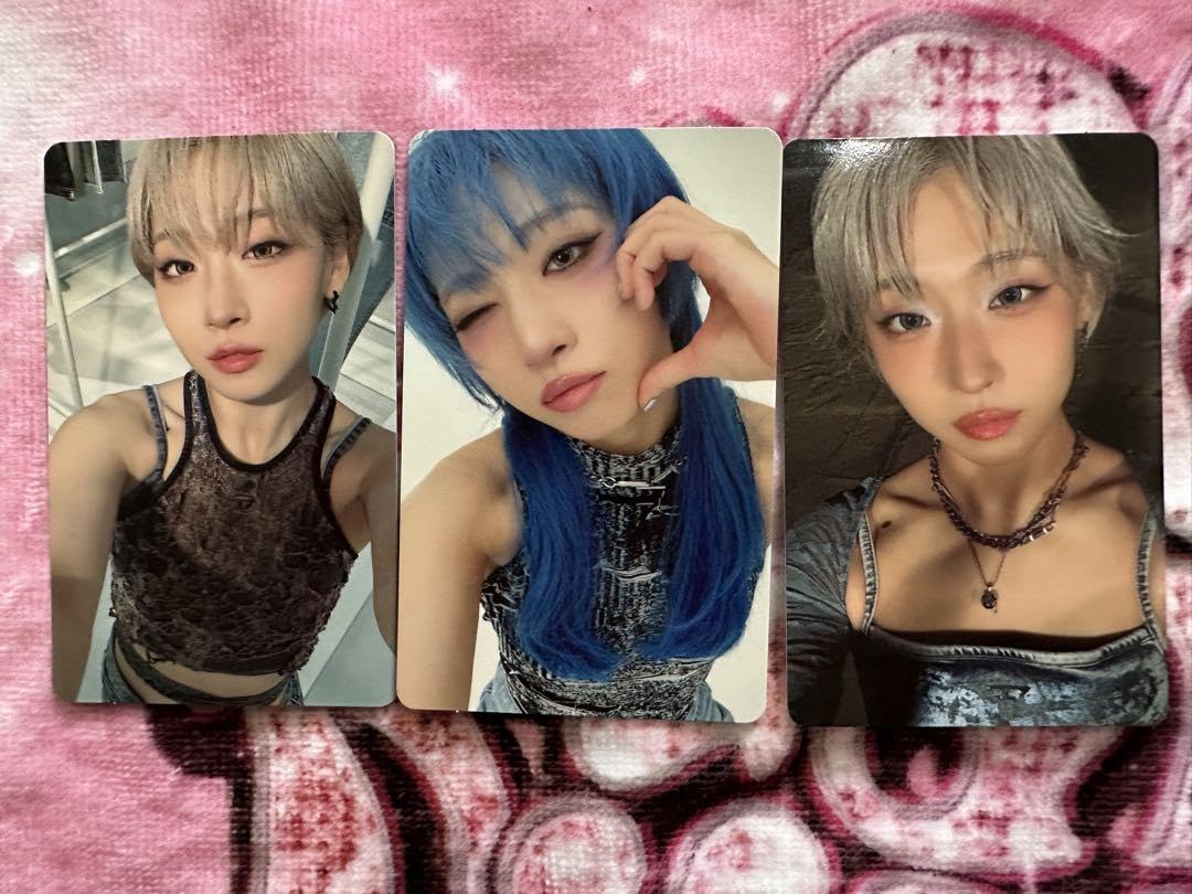 Amazon.co.jp: HANA︎JISOOジスBluejeansトレカABC3枚コンプ匿名配送