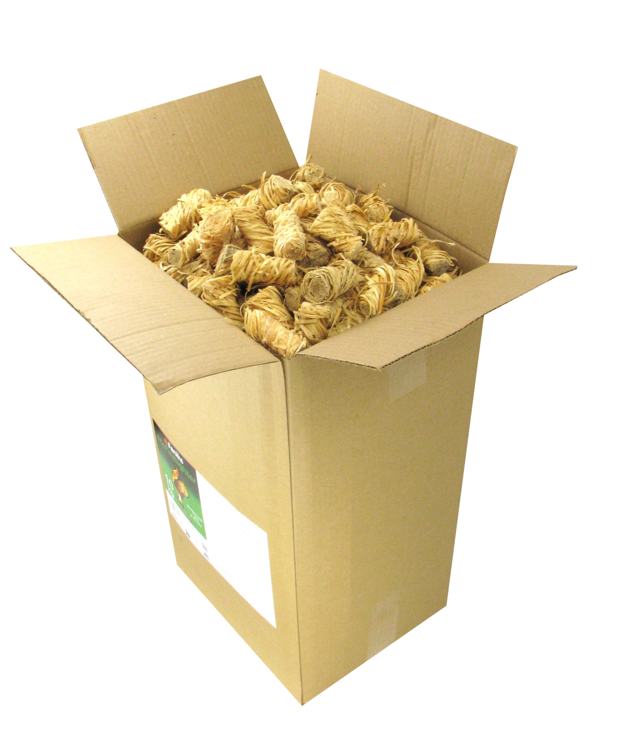 Feniks ecofirelighter Accendifuoco ecologico 10kg 1100-1200 pezzi barbecue camino
