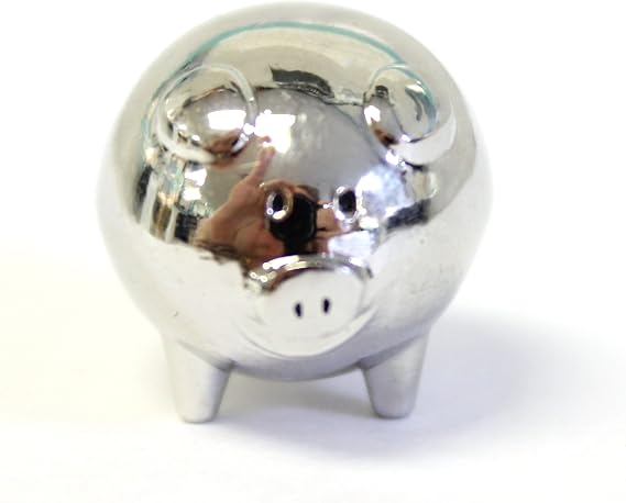 Ganz Lucky Little Pig With Story Card (Pig Measures about 3/4 long) Wall Art Figurine