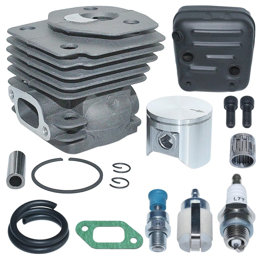 Zestaw tłumika wydechowego z tłokiem cylindra 47 mm do modelu 357 359