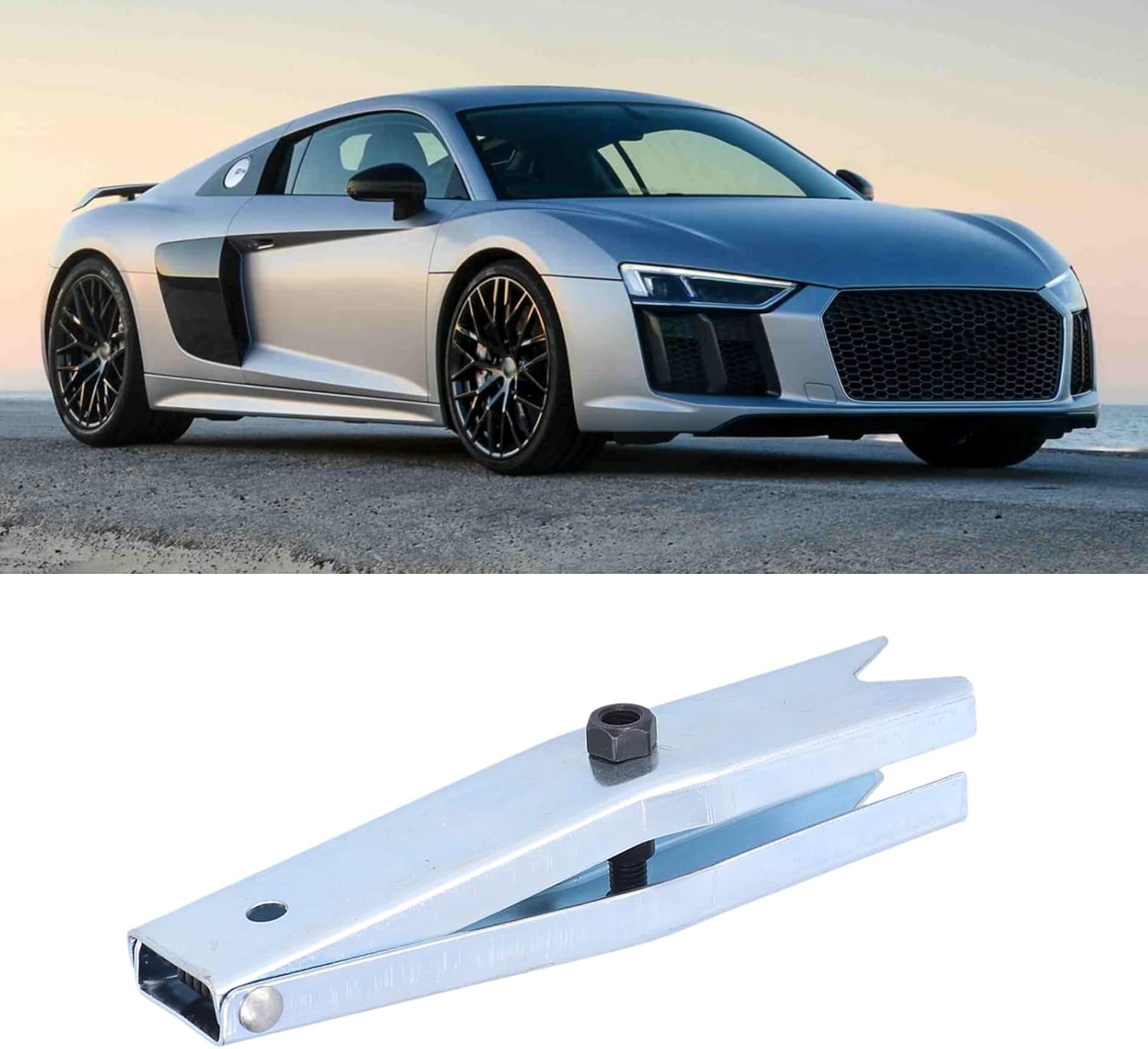 Door Spring Tool, Car Door Spring Compressor Tool Iron Sturdy Universal for Cars Light Trucks Repairing Auto Repairing Tool