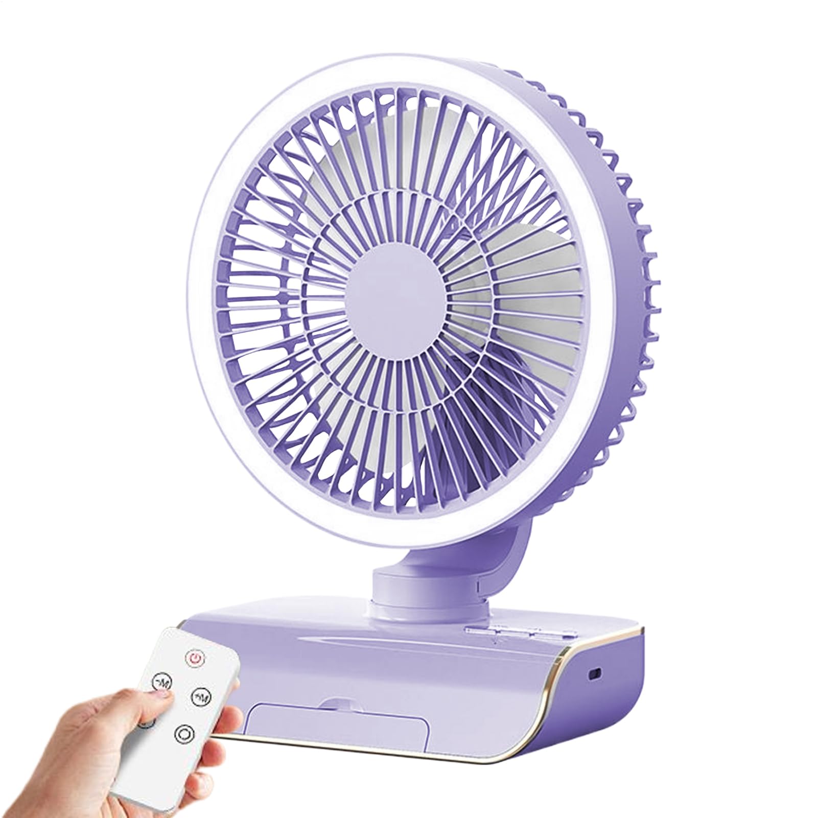 Ventilateur portable pour voyager sereinement avec sa télécommande