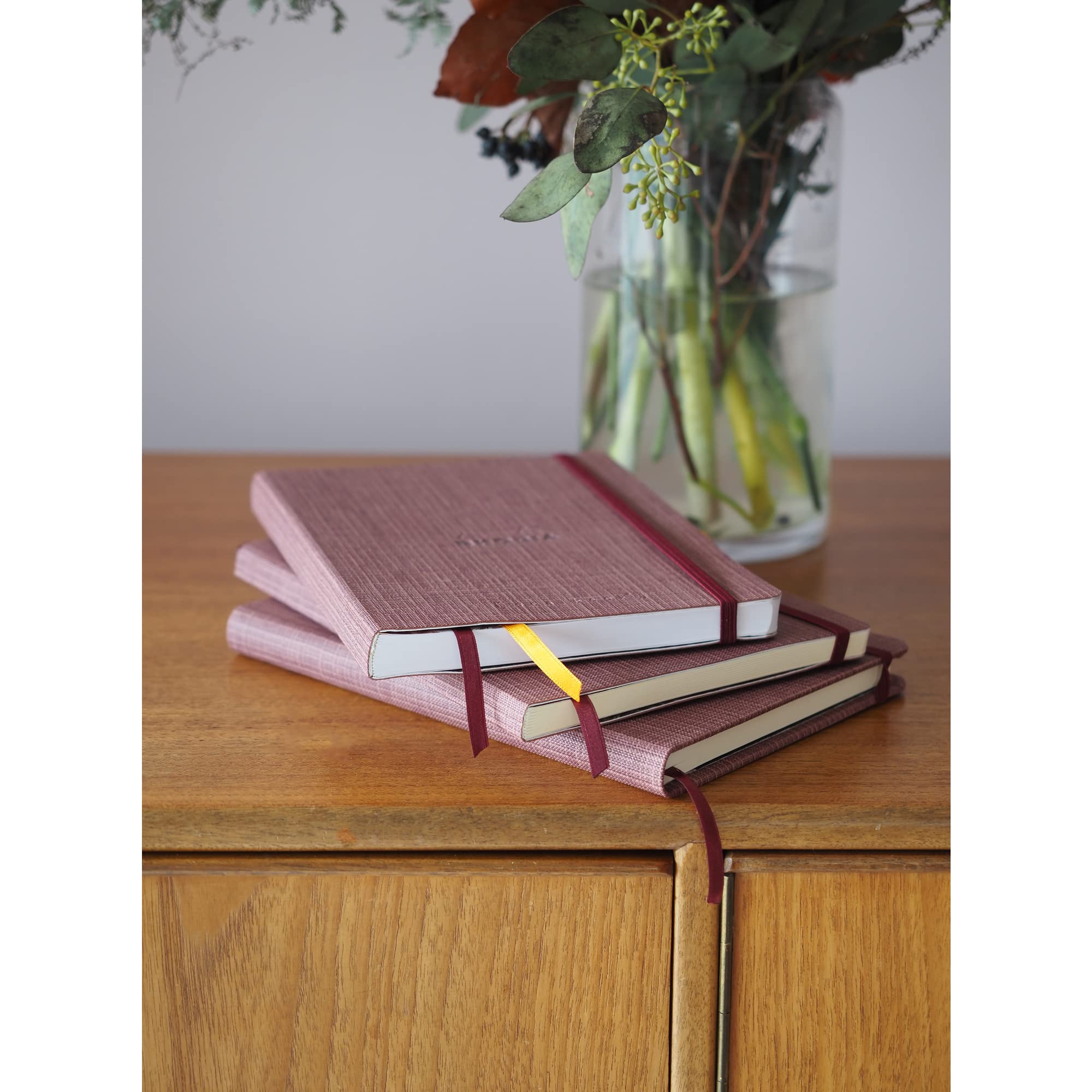 RHODIA 120035C - Carnet Souple Goalbook A5 14,8x21cm Dot 240p Simili Cuir