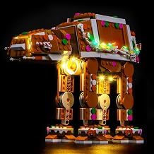 LocoLee Light kit Compatible with Lego 40806 Gingerbread AT-AT Walker - No Model Only Light, LED Lighting Accessories Compatible with Lego 40806 Standard Version
