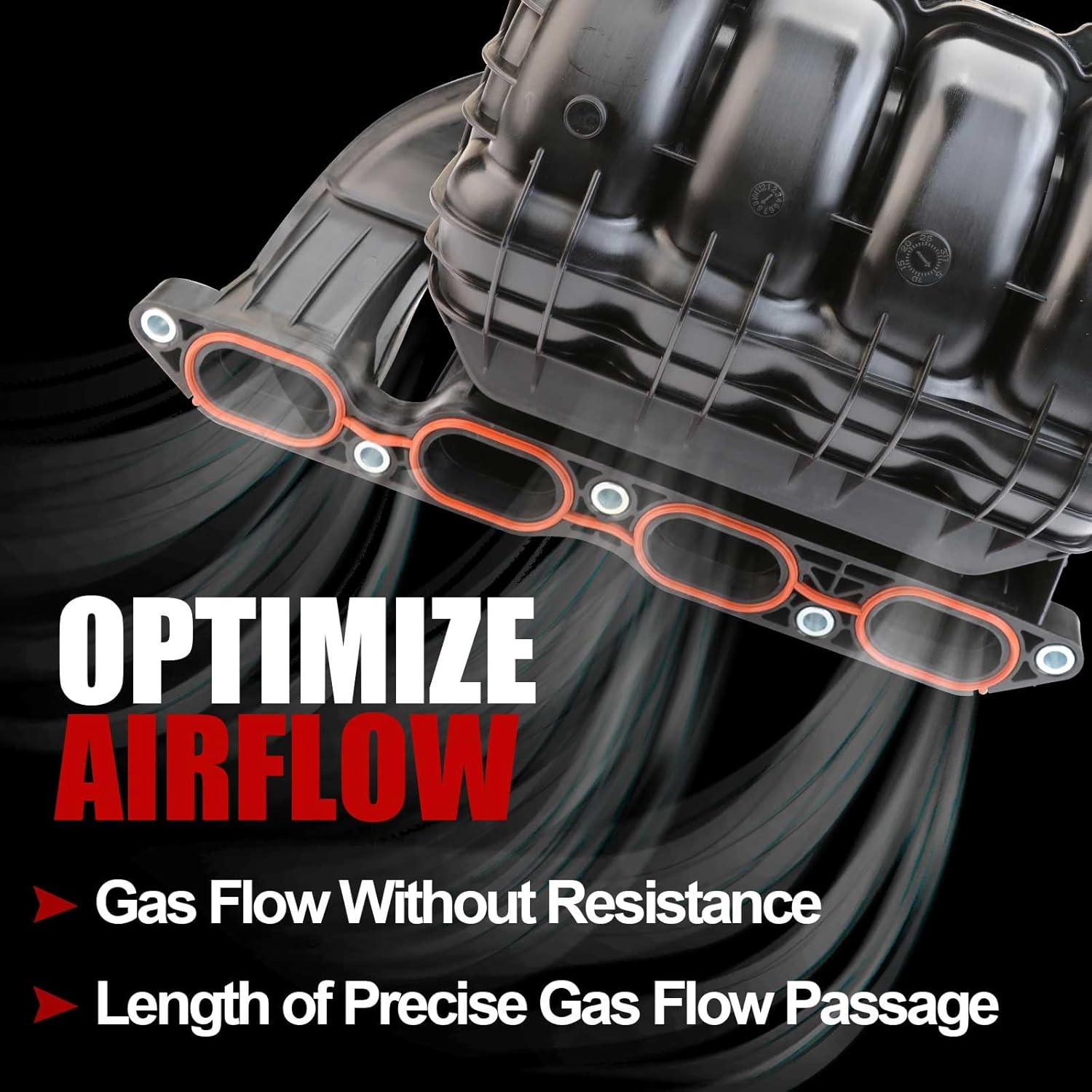 MITZONE Intake Manifold Compatible with 2011-2019 Toyota Corolla 2011-2013 Matrix 2010-2014 Scion xD 1.8L 171200T012