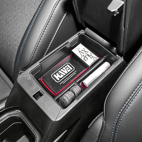 HGWEI Bandeja organizadora de consola central compatible con accesorios Jeep Compass 2022 2023, caja de almacenamiento con reposabrazos, contenedor