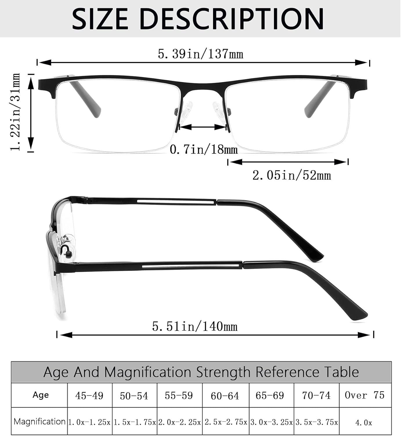 4 Pack Blue Light Blocking Reading Glasses for Men,Stylish Metal Frame Computer Readers with Sping Hinges Anti Glare/Eye Strain +1.25 Strength - Image 2