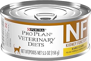Purina Pro Plan Veterinary Diets NF Kidney Function Early Care Feline Formula Adult Wet Cat Food - (24) 5.5 oz. Cans