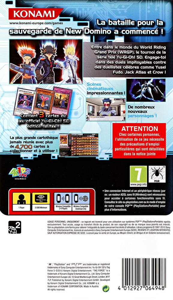 Yu gi oh! Tag force 5