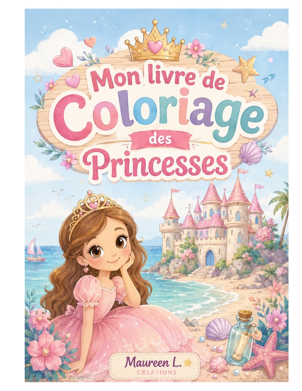 Mon livre de Coloriage des Princesses
