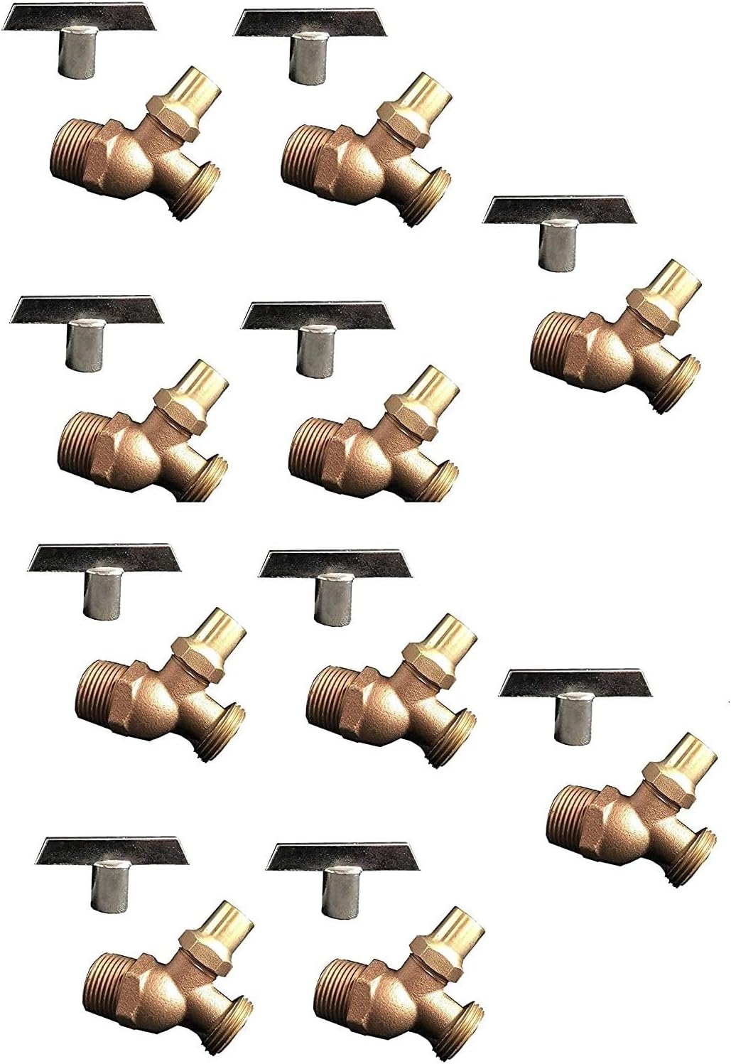 EZFLUID 3/4"MIP X 3/4" MHT Male Hose Threaded Hose