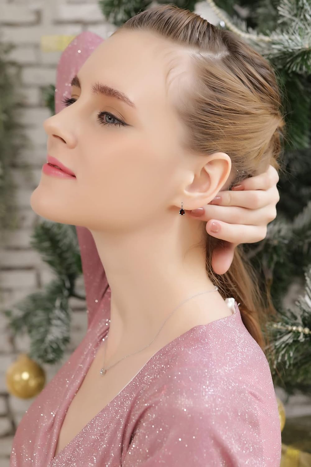Sterling Silver Earrings for Women, Birthstone Earrings, Genuine-Synthetic Gemstone Earrings, Teardrop Earrings, Leverback Earrings, Huggie Earrings for Women, Dangle Earrings, Drop Earrings for Women