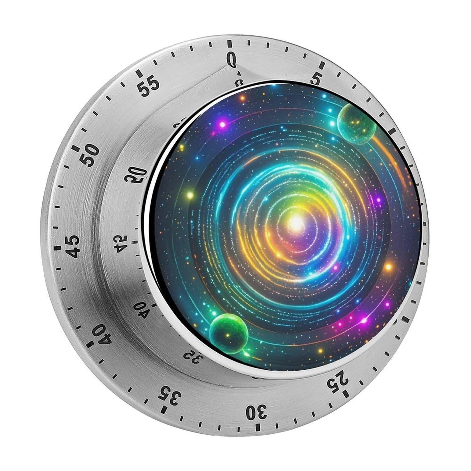 Temporizador de cocina mecánico de 60 minutos con alarma fuerte y base magnética