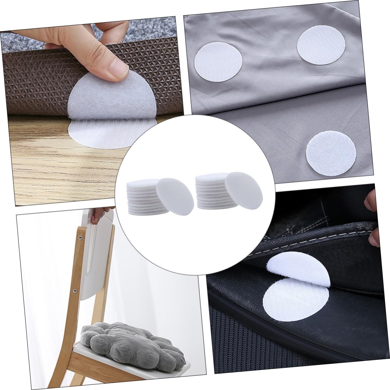 Hemobllo 120pairs Sofa Sticker Skid Resistance Non Skid Furniture Grippers Carpet Marker Decals for Home